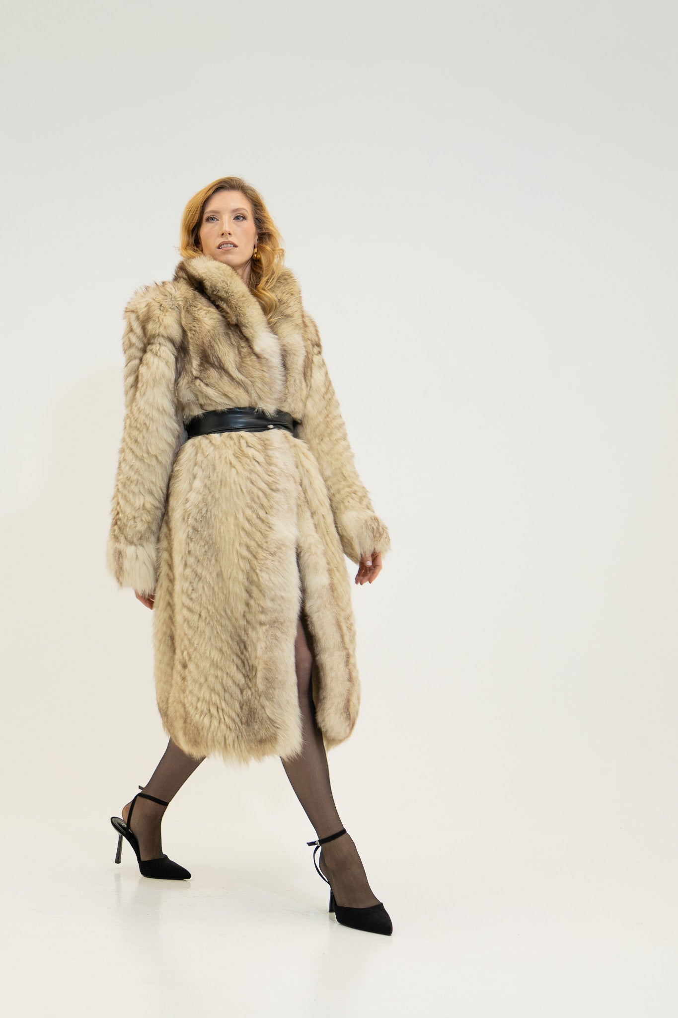 The Calderis -  fox Fur Coat