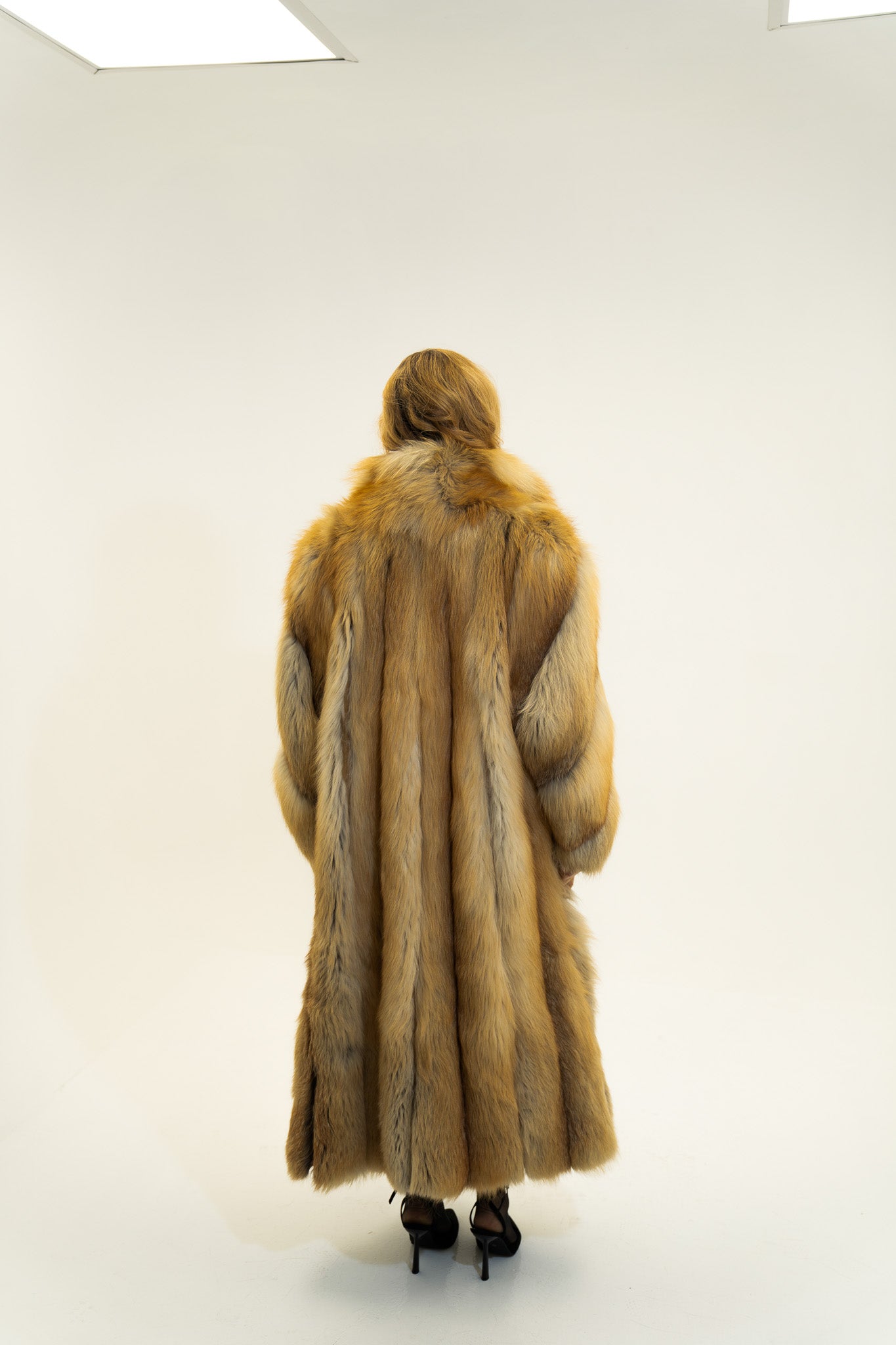 The Aurelian Long Fur Coat - Authentic Fox Fur