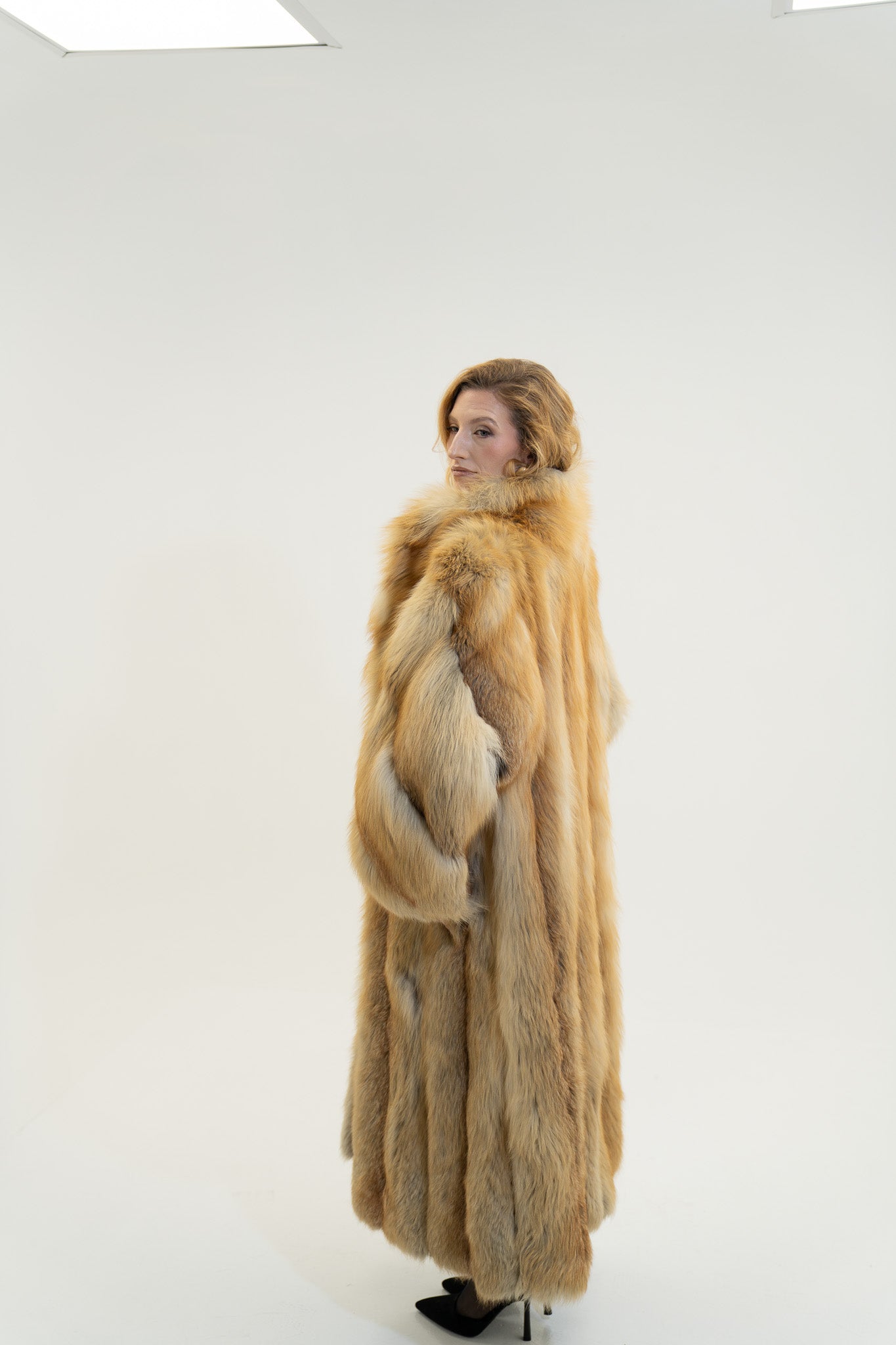 The Aurelian Long Fur Coat - Authentic Fox Fur