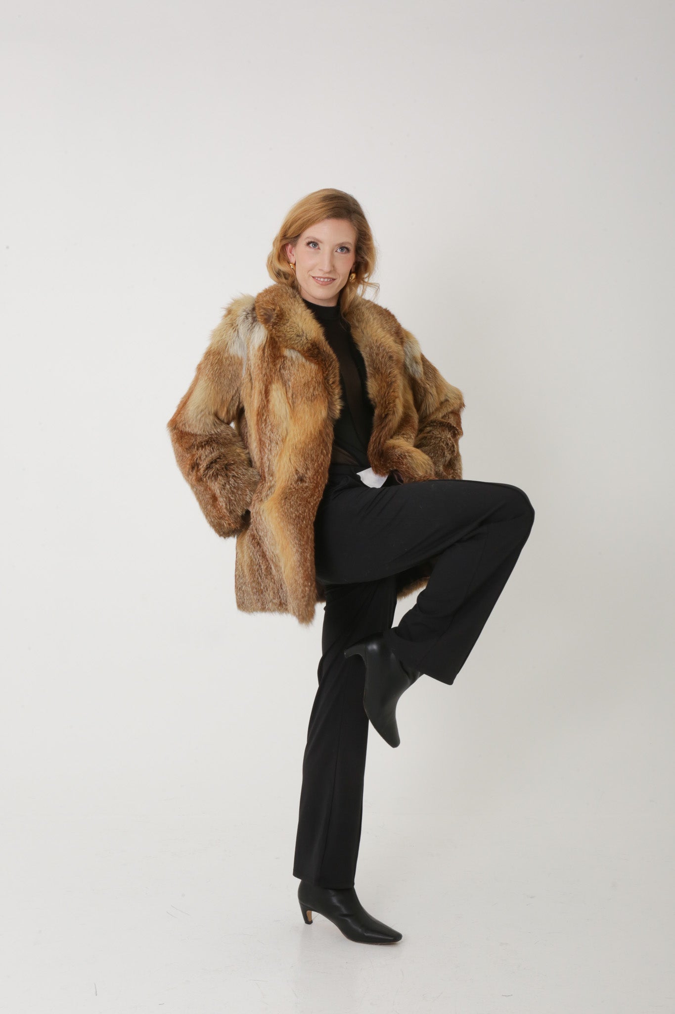 The Alisse — Fox Fur Coat