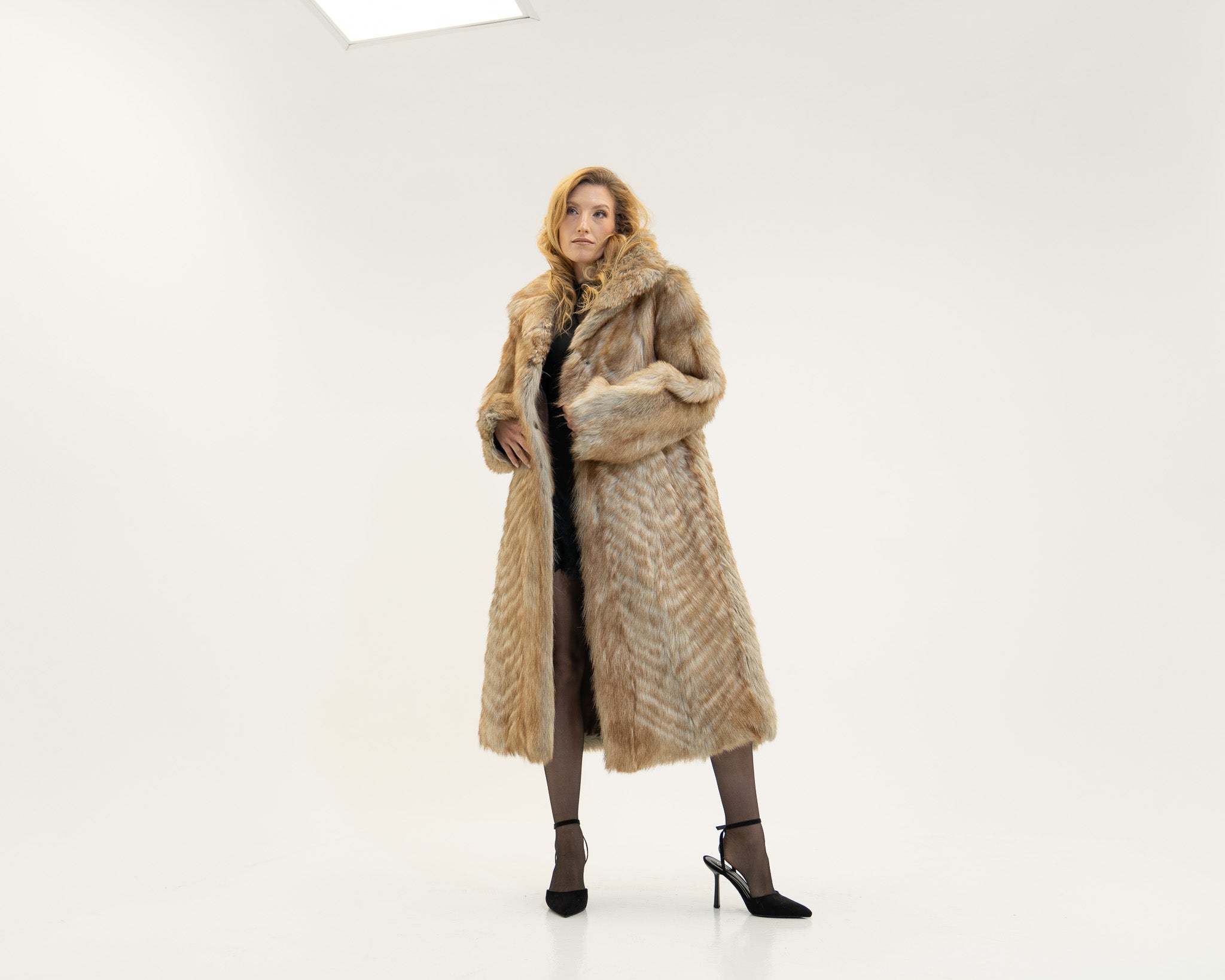 The Isadora - Fox fur coat