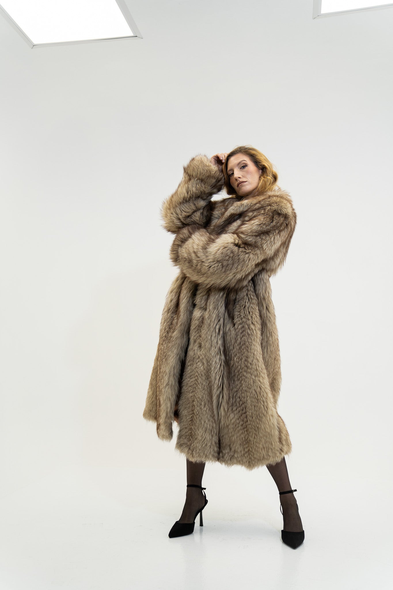 The Seraphine - Fox Fur Coat