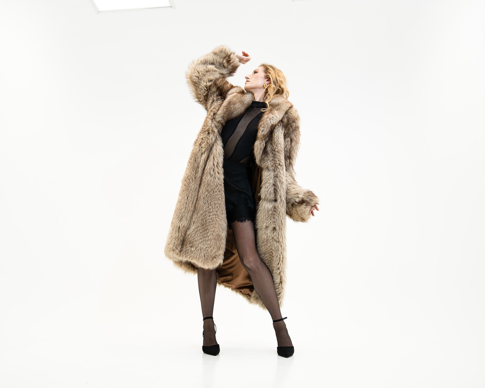 The Seraphine - Fox Fur Coat