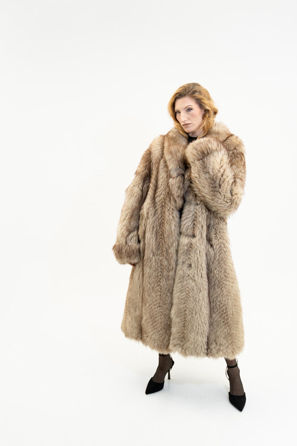 The Seraphine - Fox Fur Coat