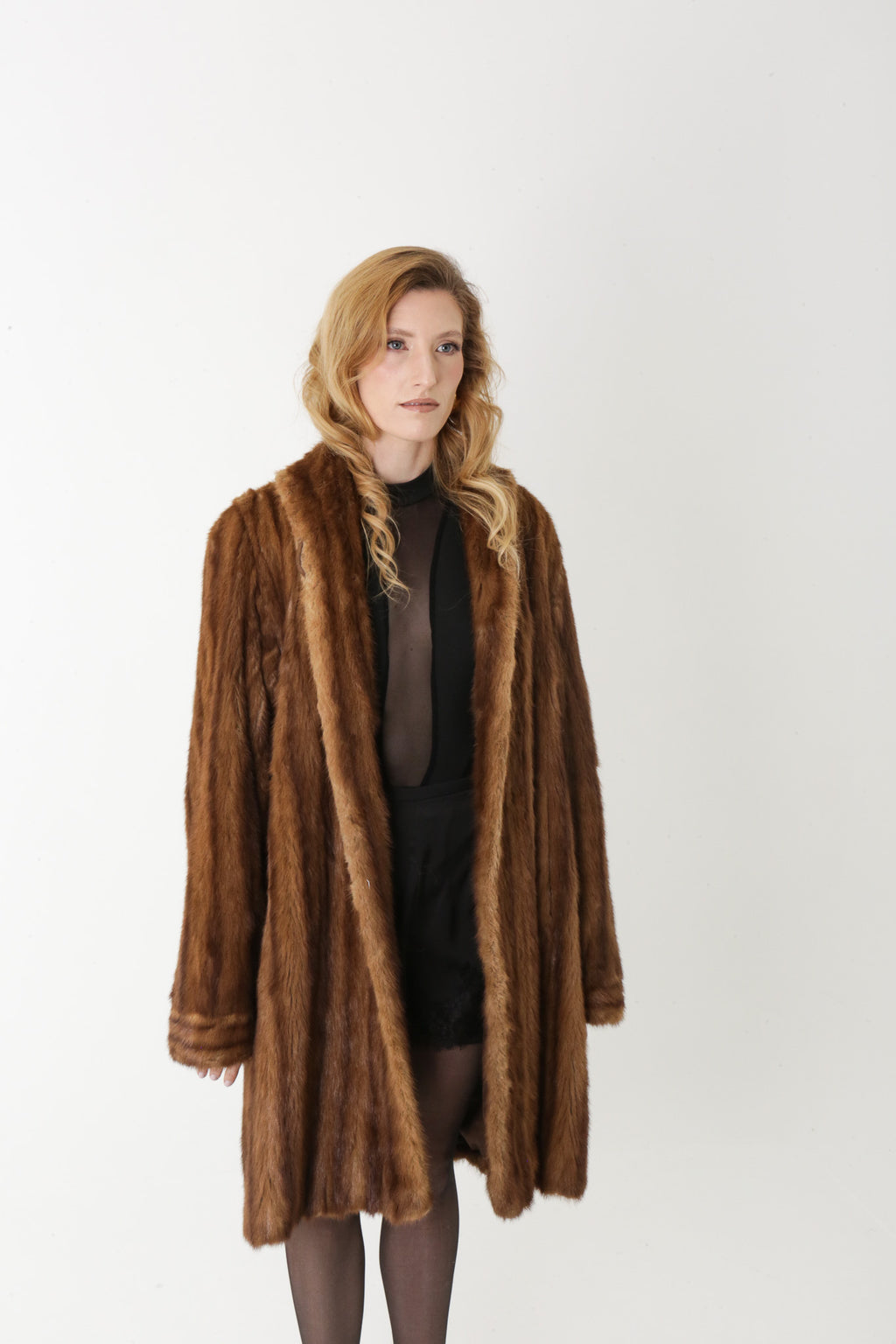 The Vivienne - Mink Fur Coat