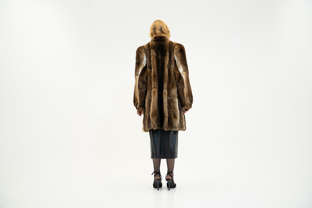 The Noreva -  Chinchilla Coat