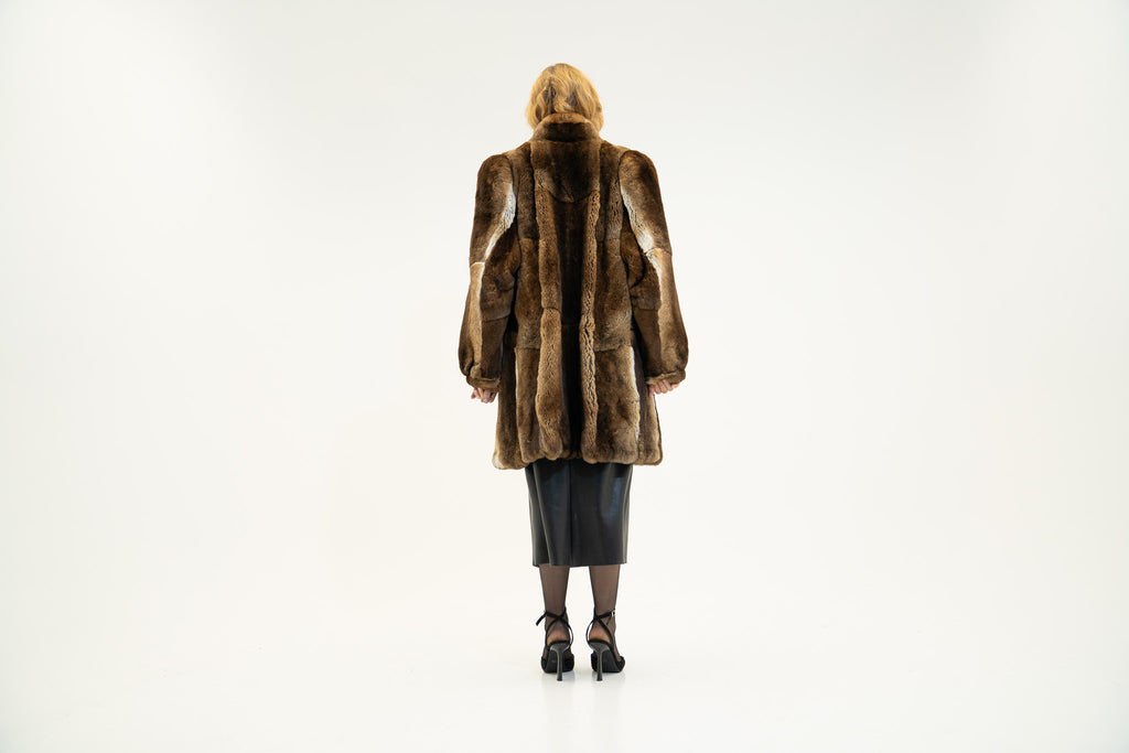 The Noreva -  Chinchilla Coat