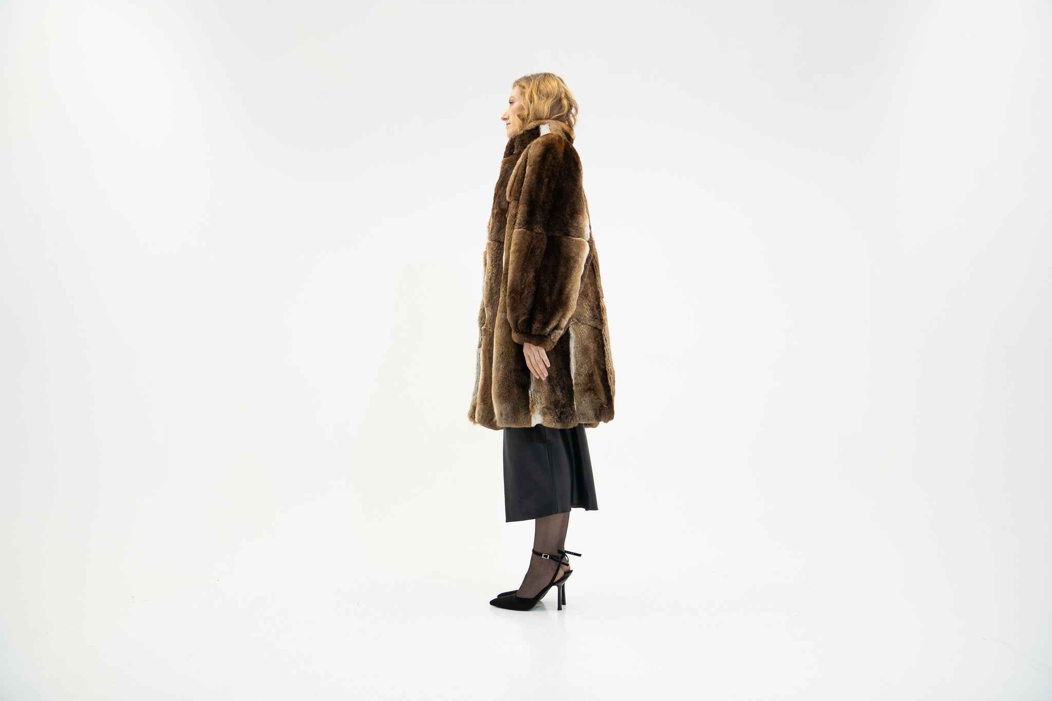 The Noreva -  Chinchilla Coat