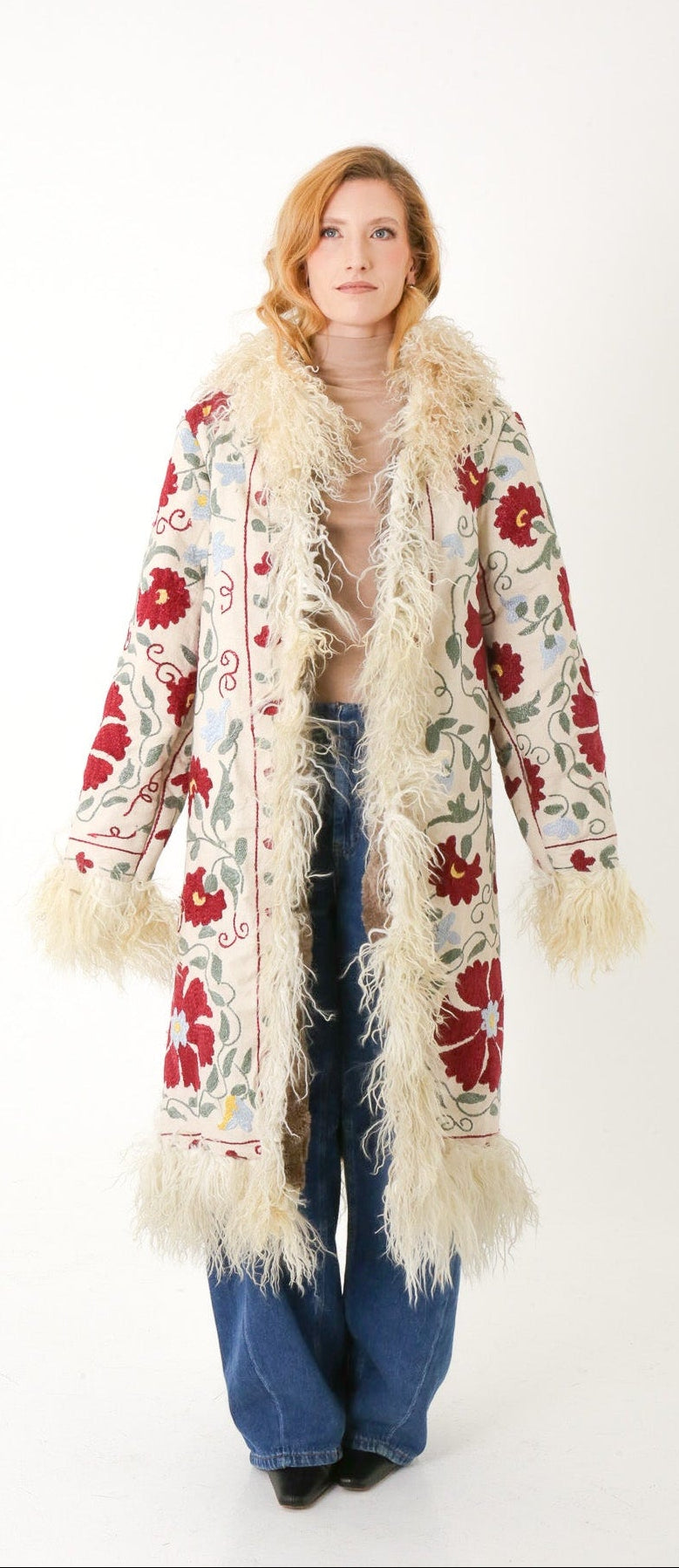 La Surface - Shearling Coat