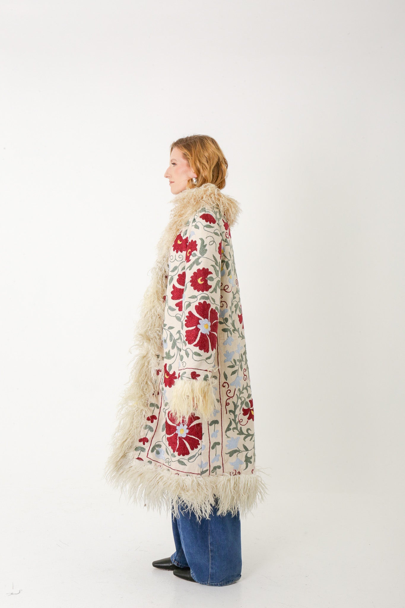 La Surface - Shearling Coat