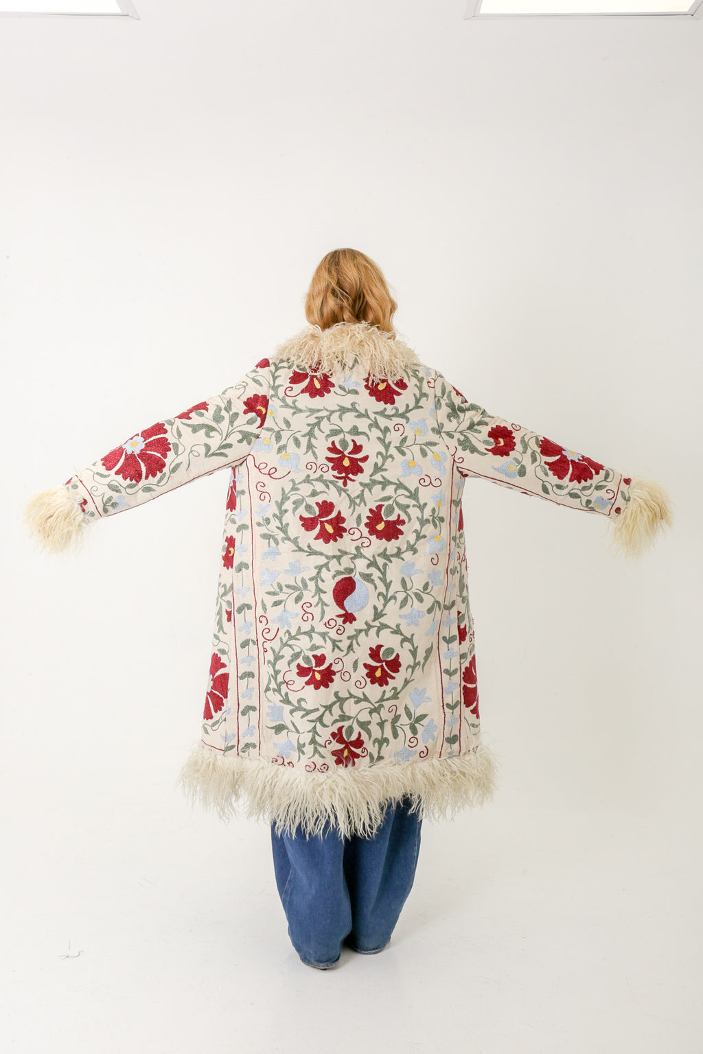 La Surface - Shearling Coat