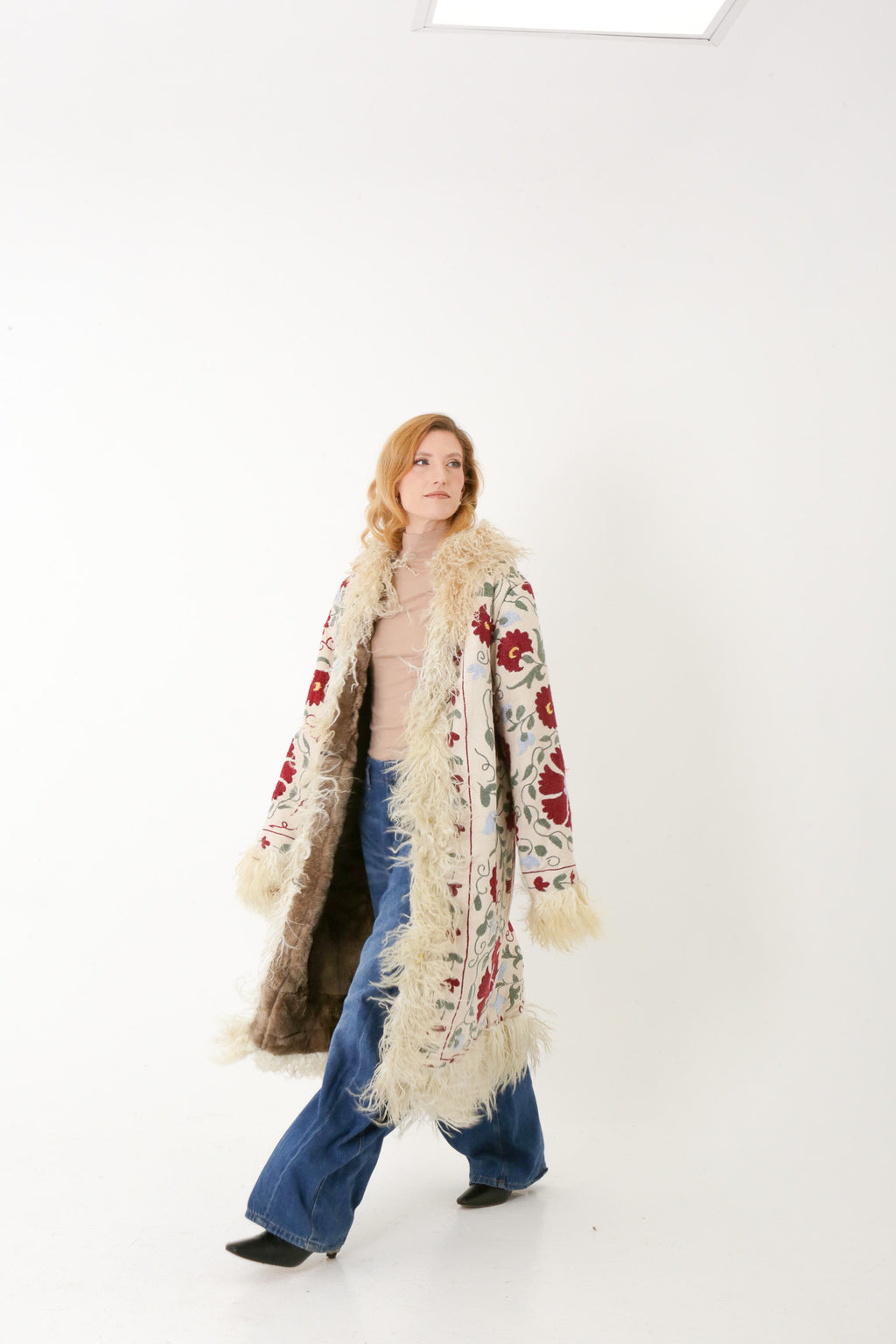 La Surface - Shearling Coat