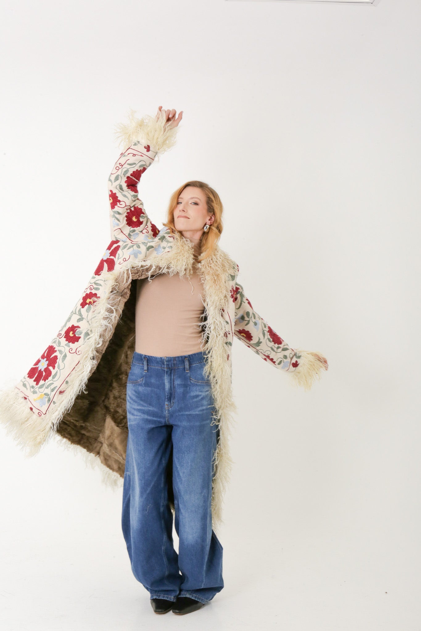 La Surface - Shearling Coat