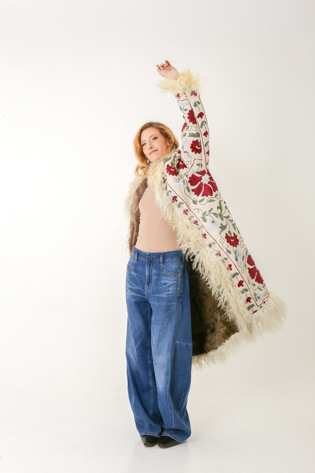 La Surface - Shearling Coat