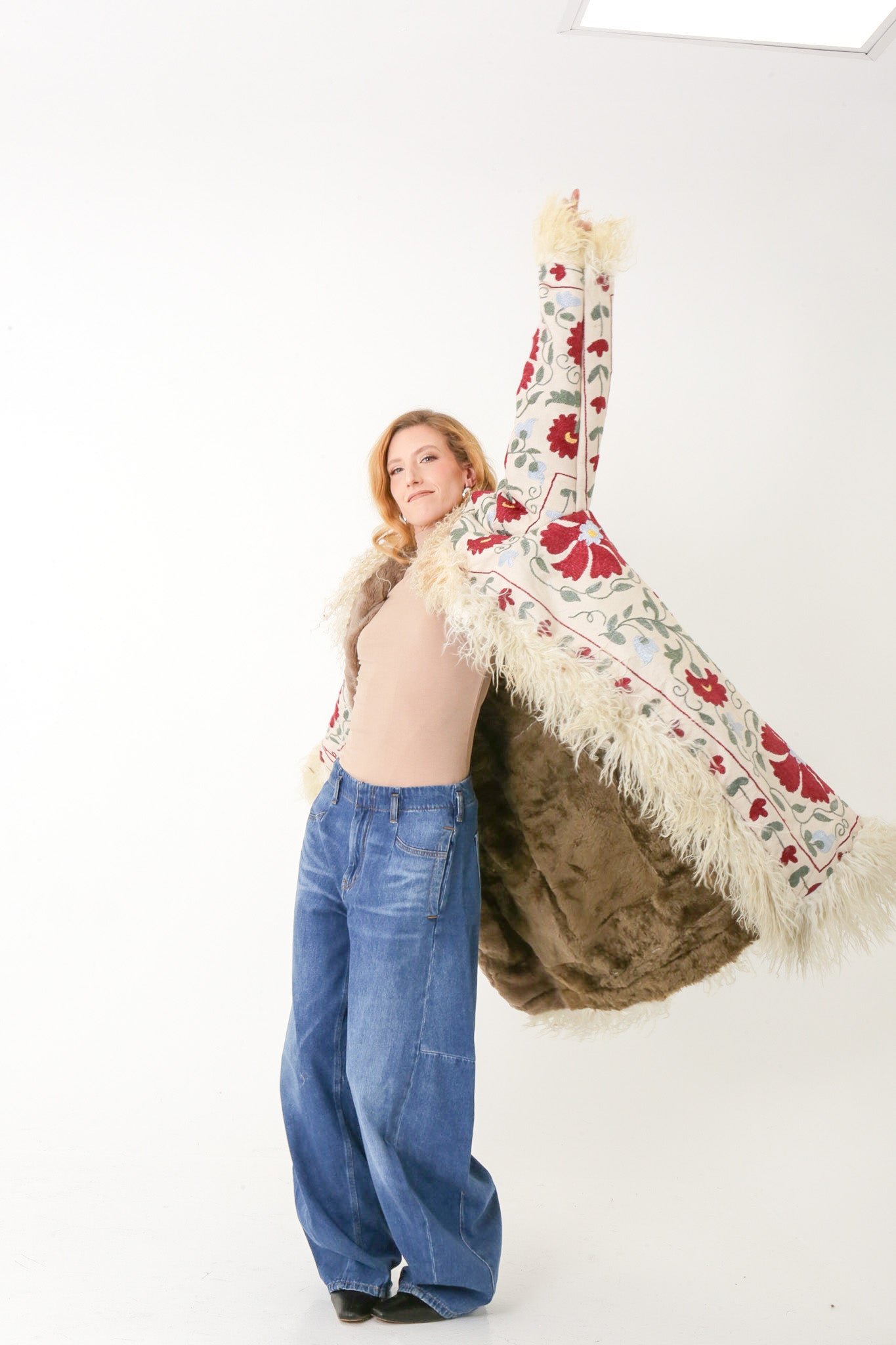 La Surface - Shearling Coat