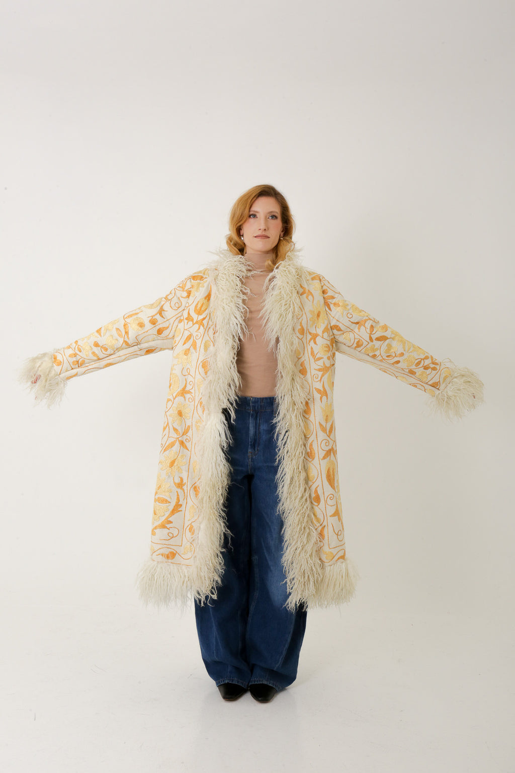 After the Light - - Shearling Coat