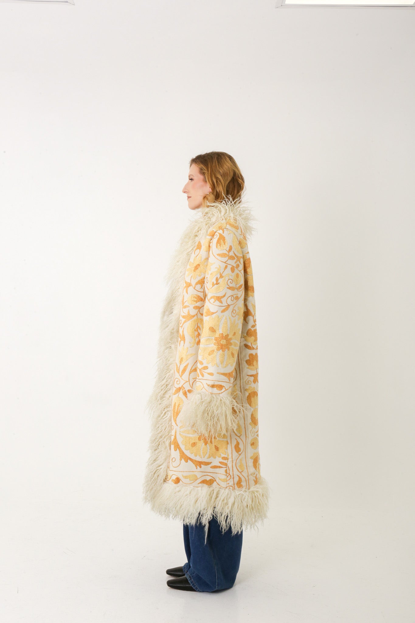 After the Light - - Shearling Coat