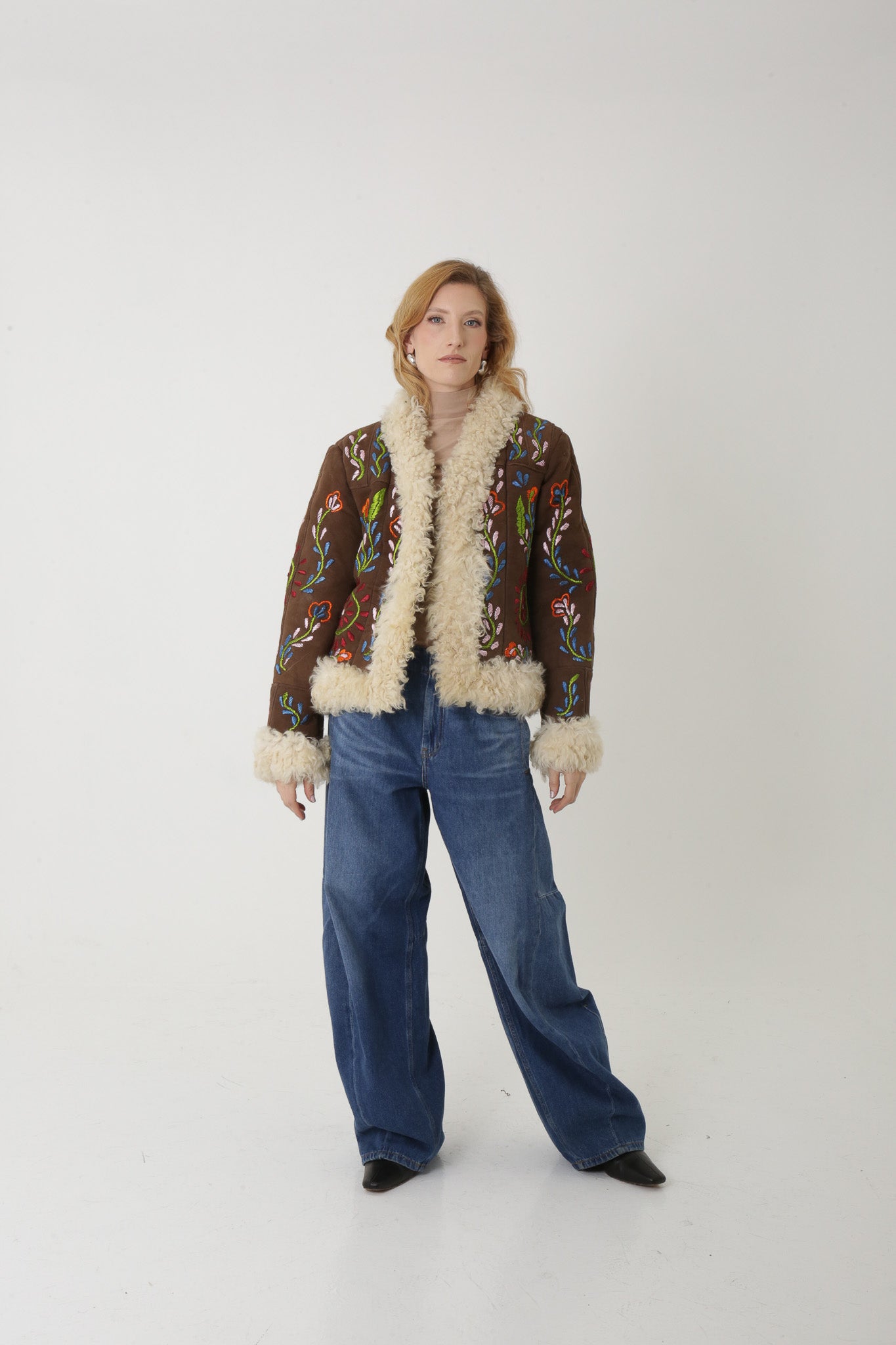 After Morris - sheepskin shearling coat