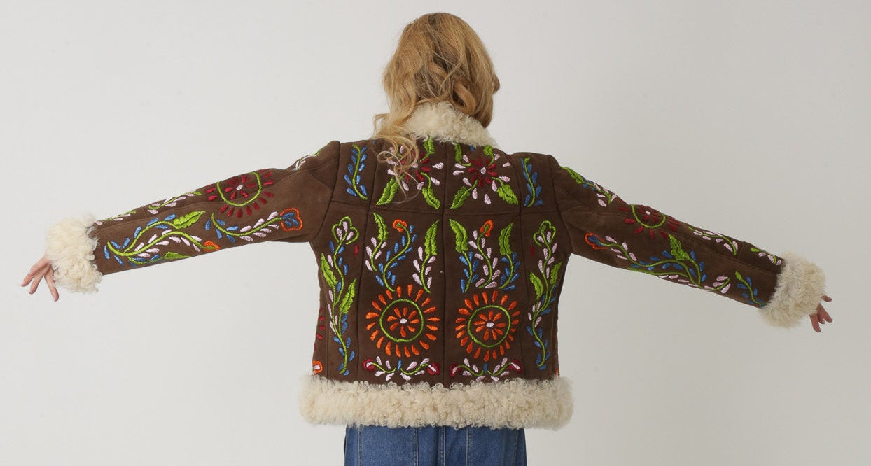 After Morris - sheepskin shearling coat