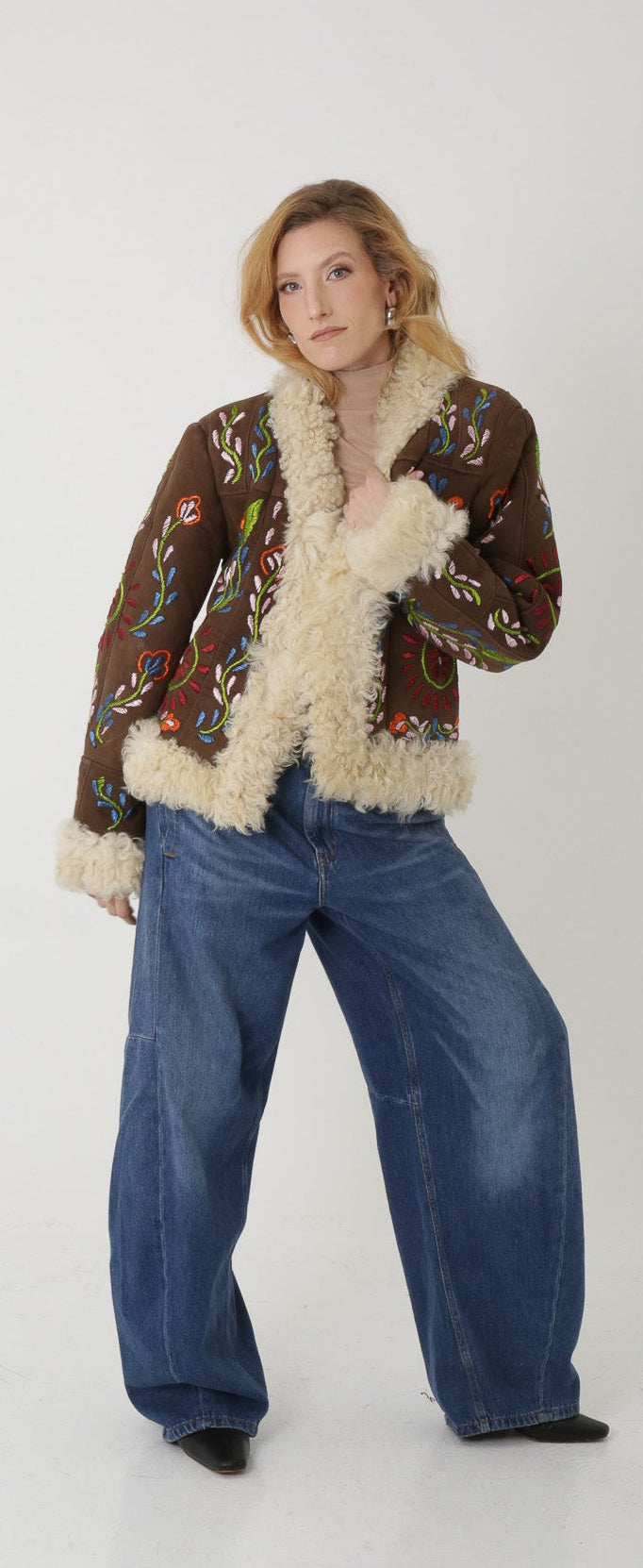 After Morris - sheepskin shearling coat