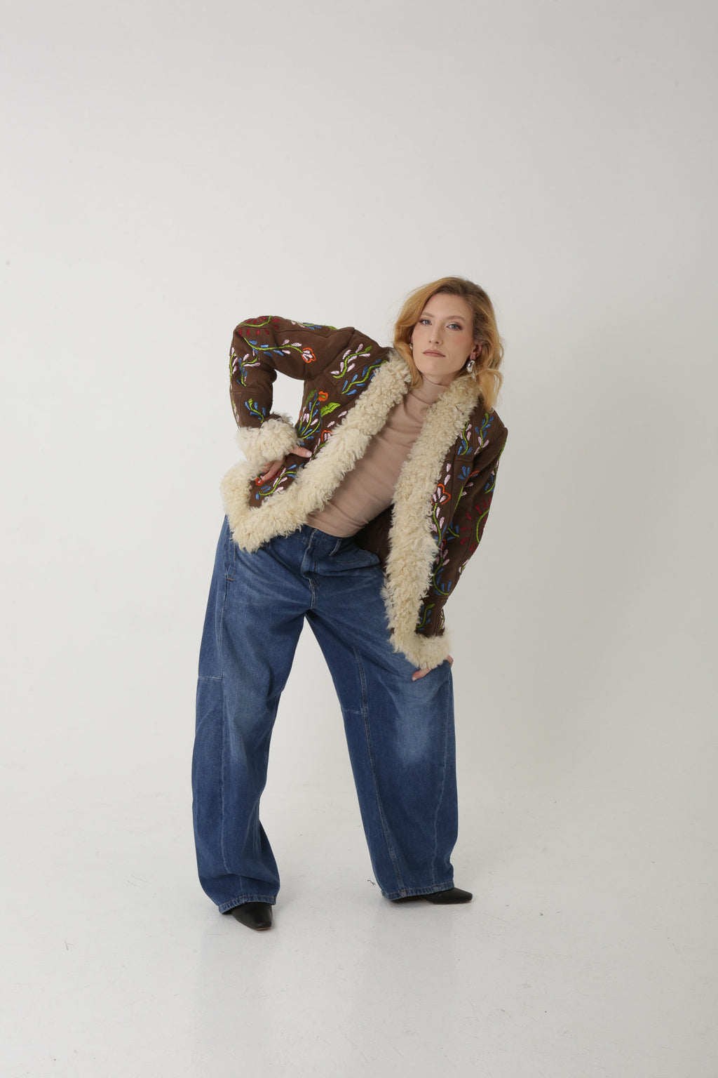 After Morris - sheepskin shearling coat