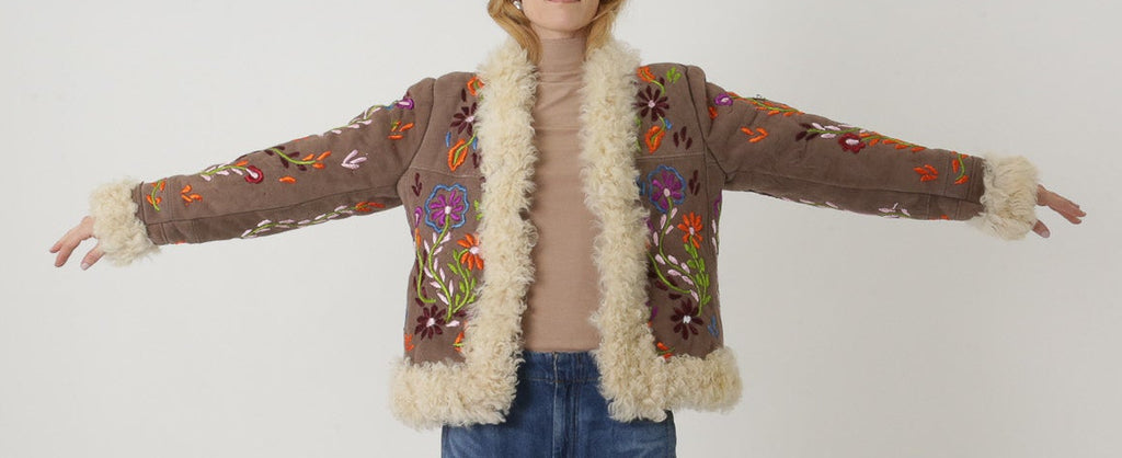 Wild Register - sheepskin shearling coat