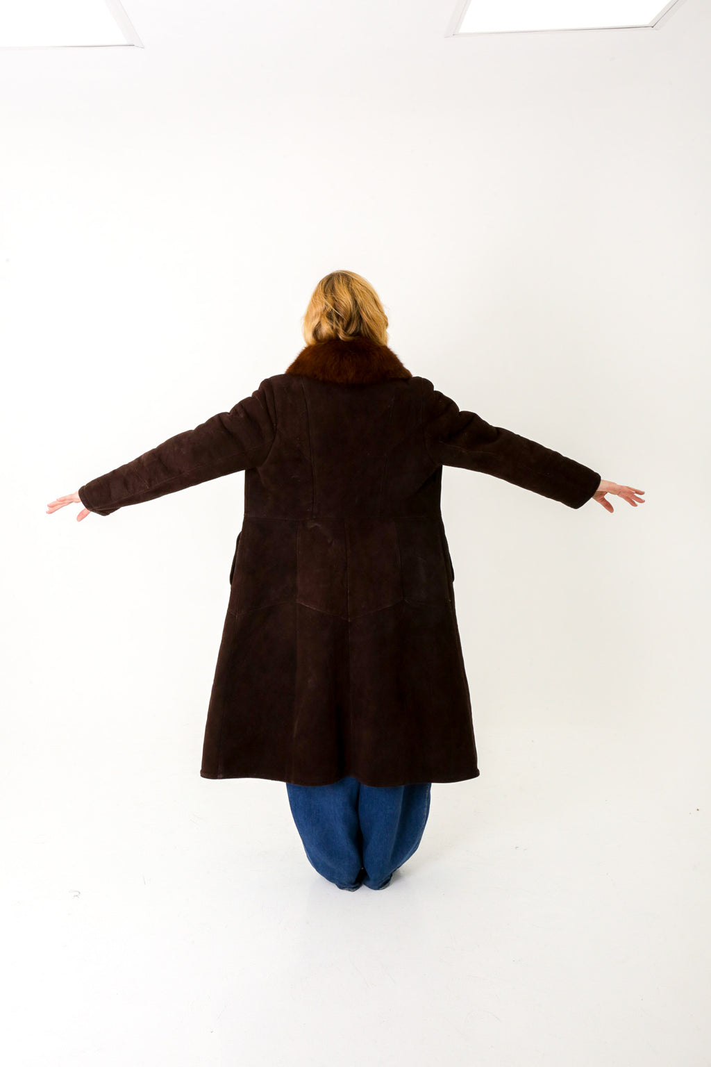 The Halston - Shearling Coat