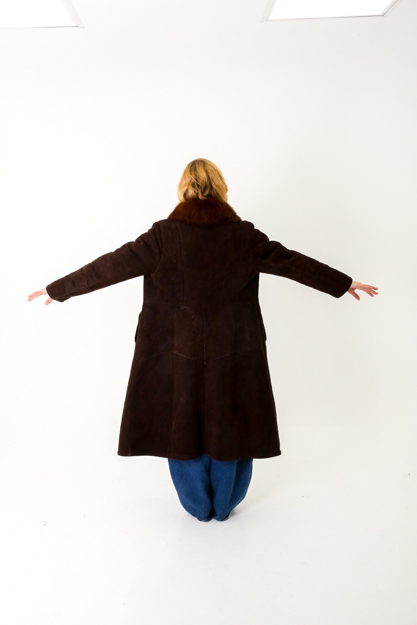 The Halston - Shearling Coat