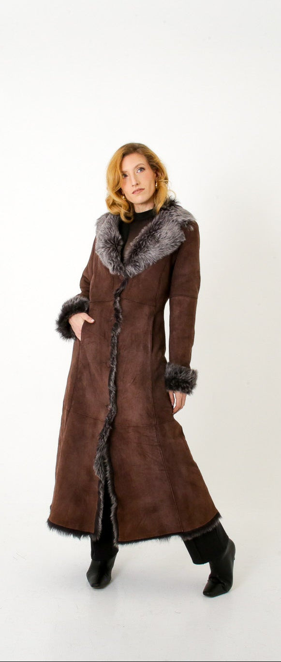 The Bellara - Shearling Coat
