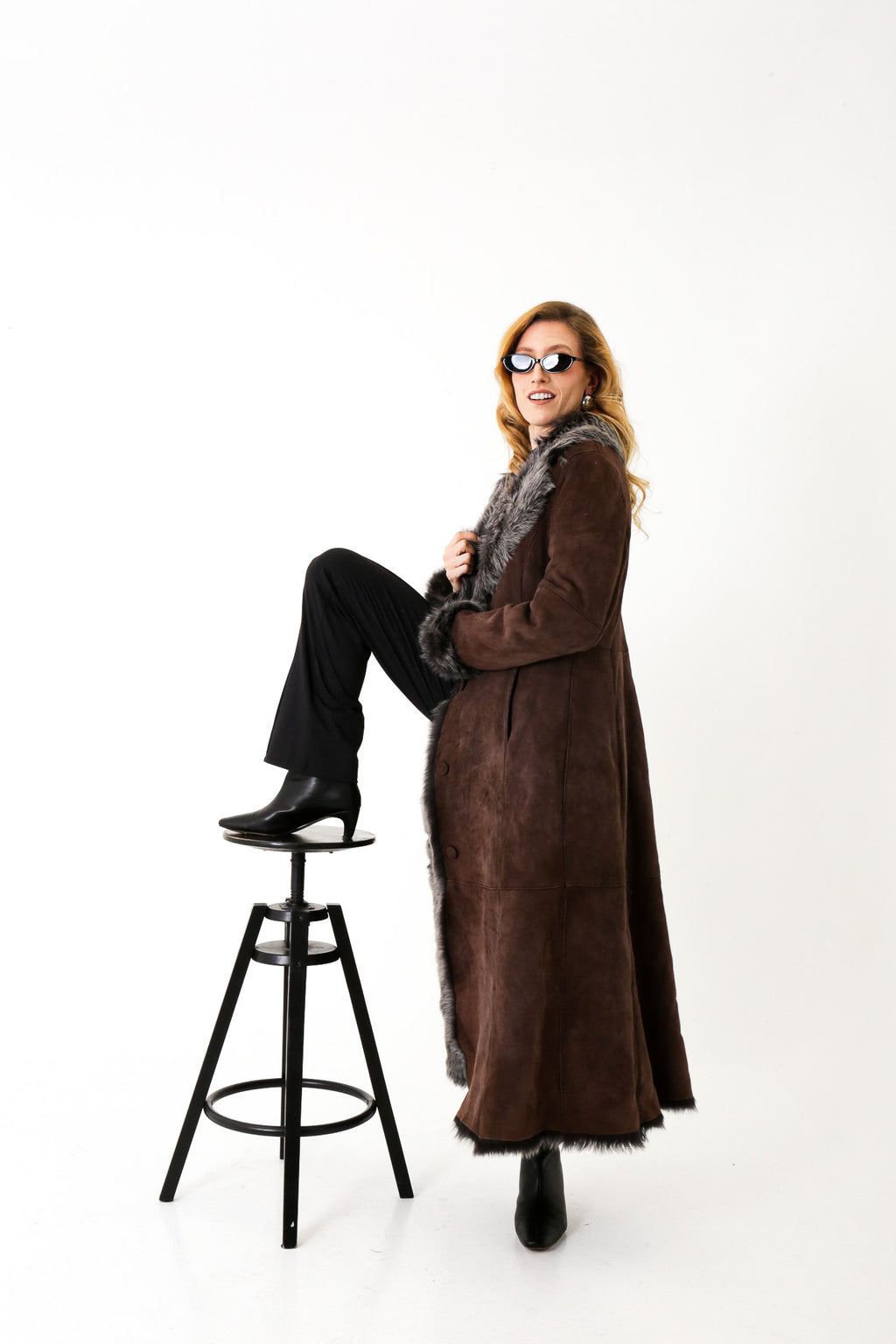 The Bellara - Shearling Coat