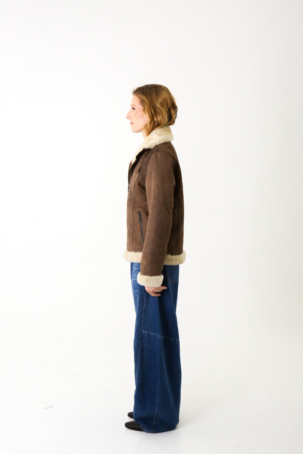 The Kade - Shearling Bomber Jacket