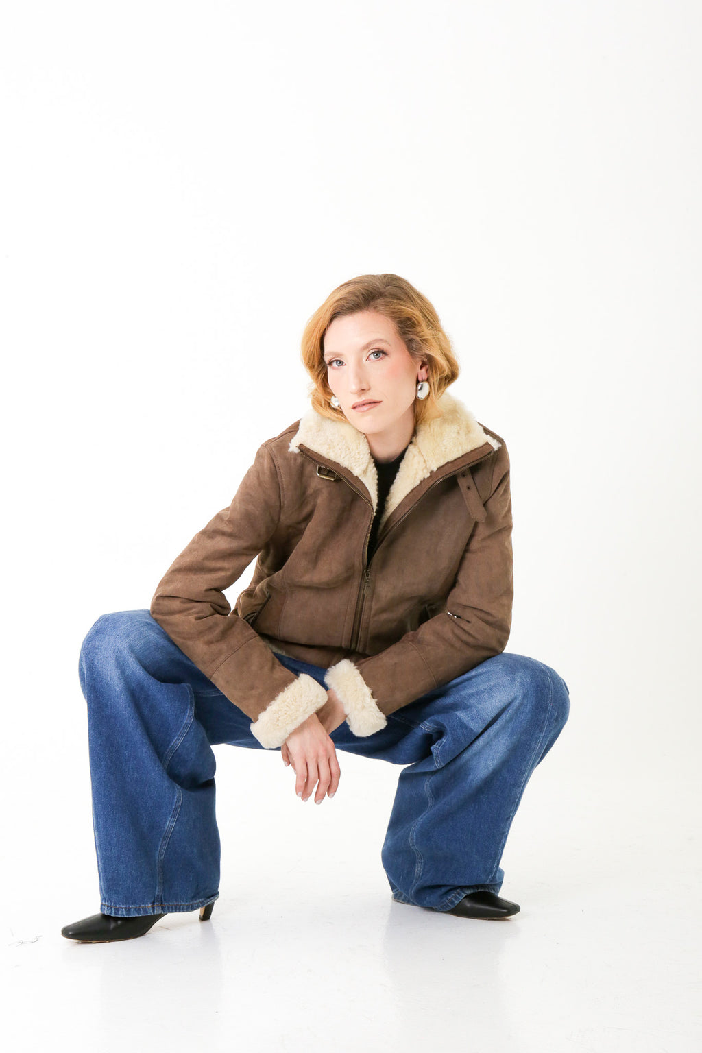 The Kade - Shearling Bomber Jacket