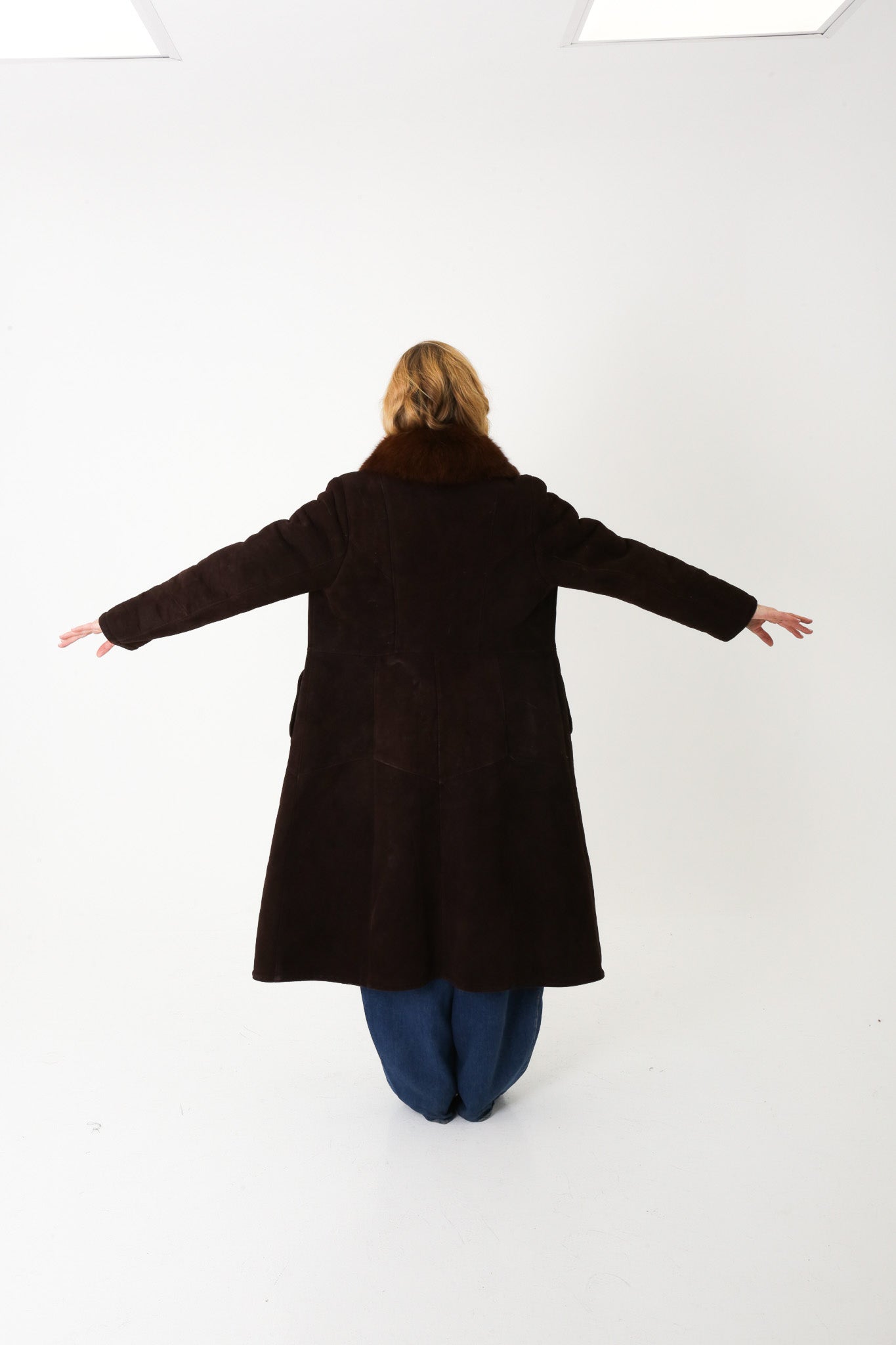 The Halston - Shearling Coat