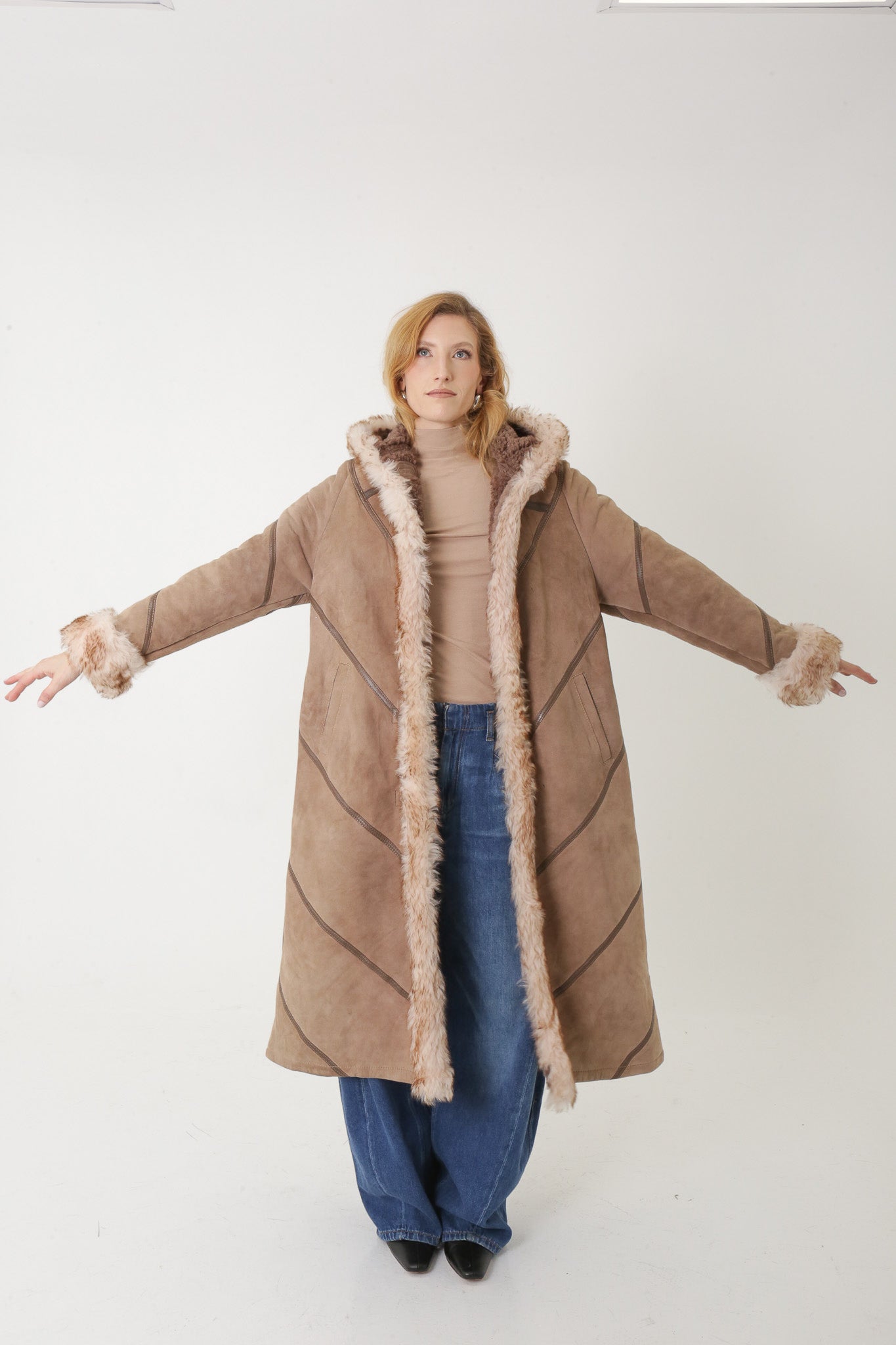 The Lume - Shearling Coat