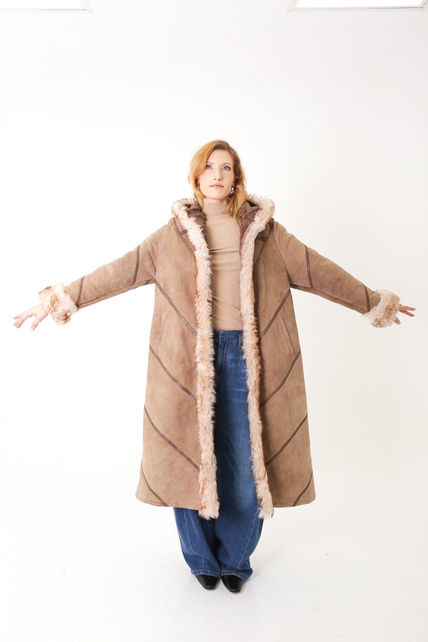 The Lume - Shearling Coat