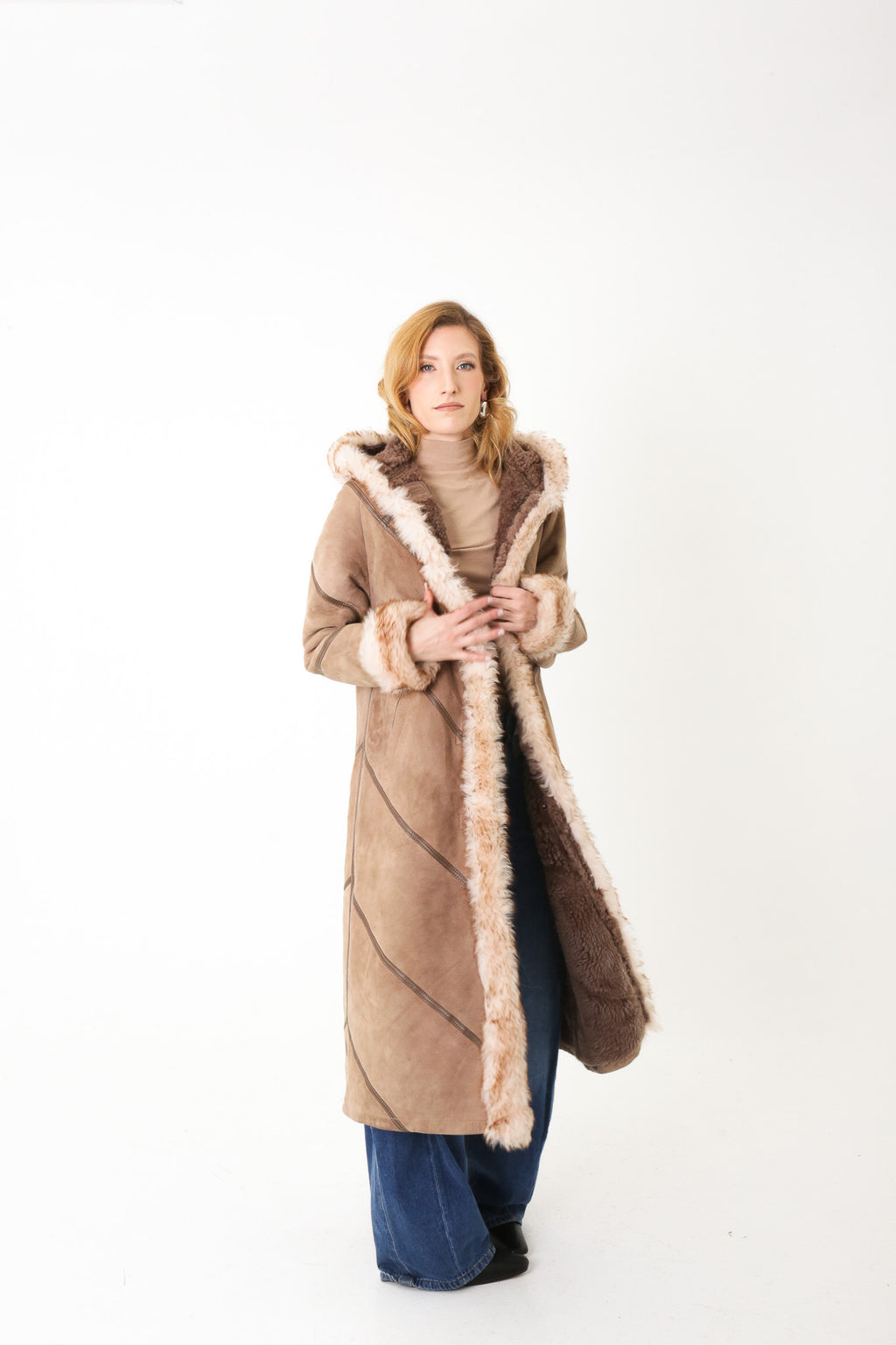 The Lume - Shearling Coat