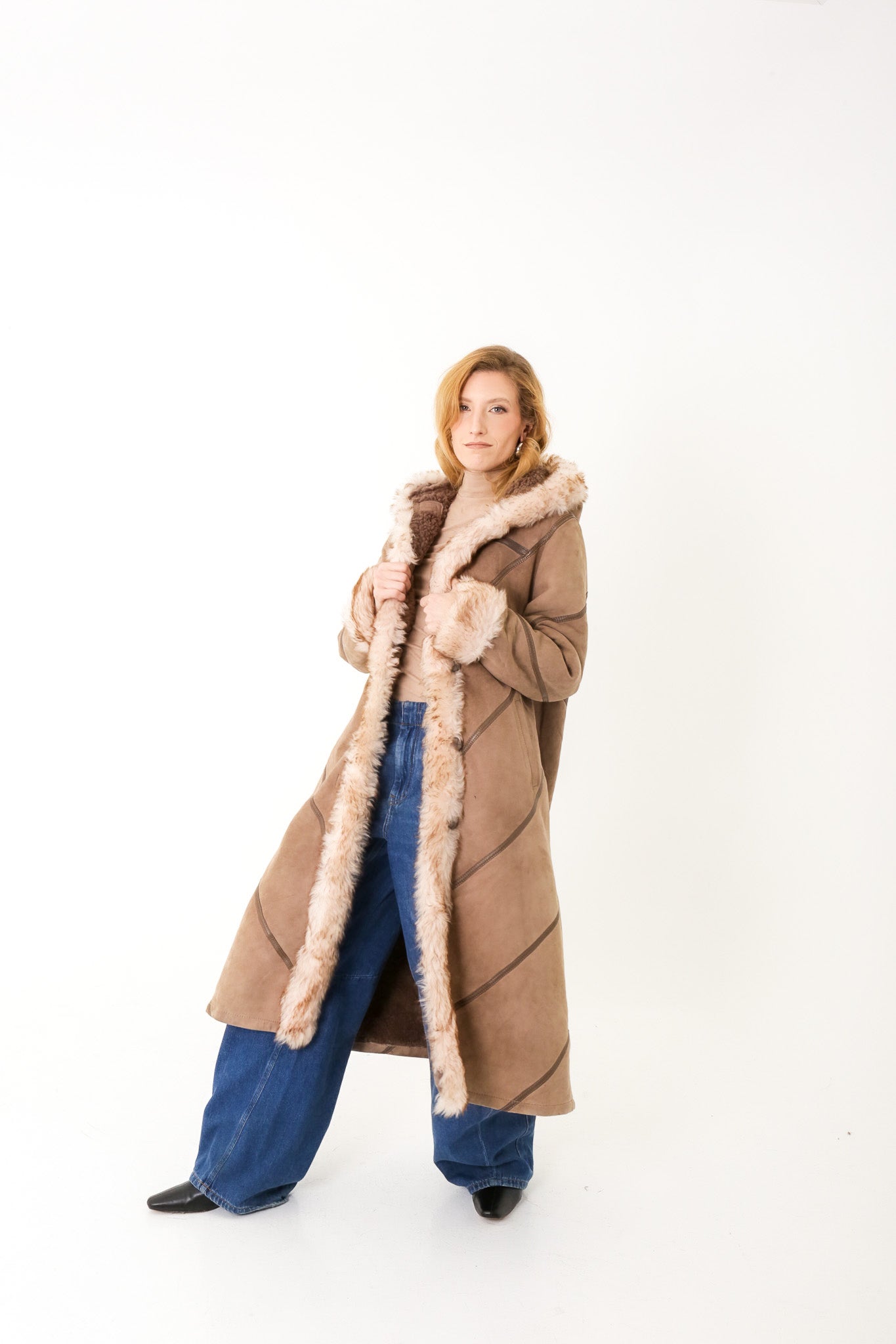 The Lume - Shearling Coat