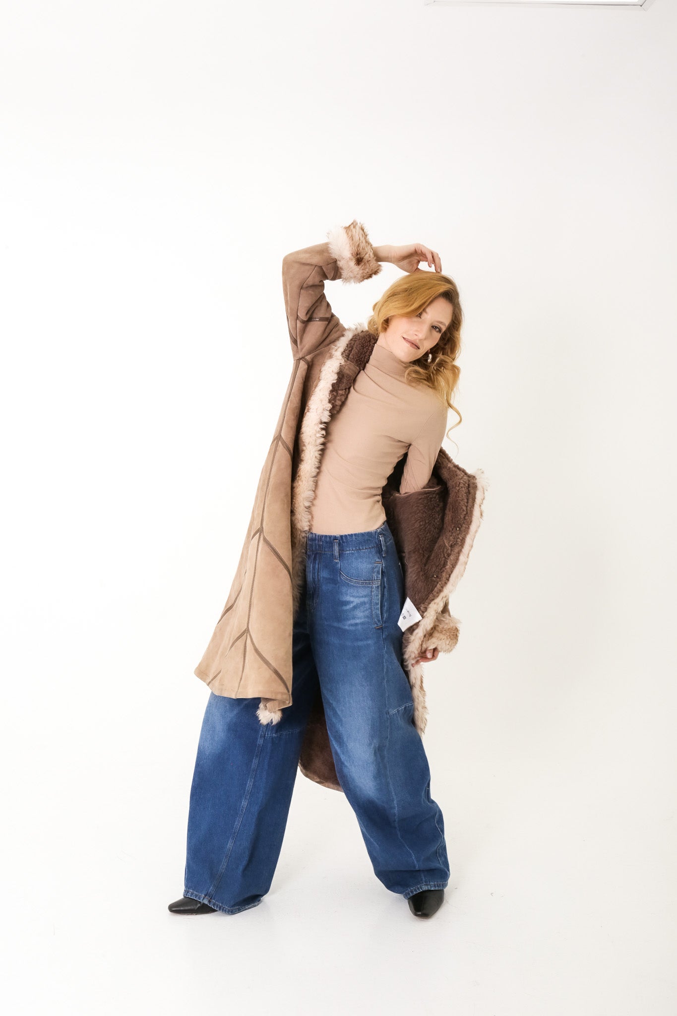 The Lume - Shearling Coat