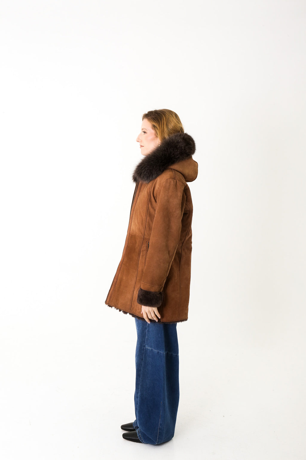 The Rowan - Shearling Coat