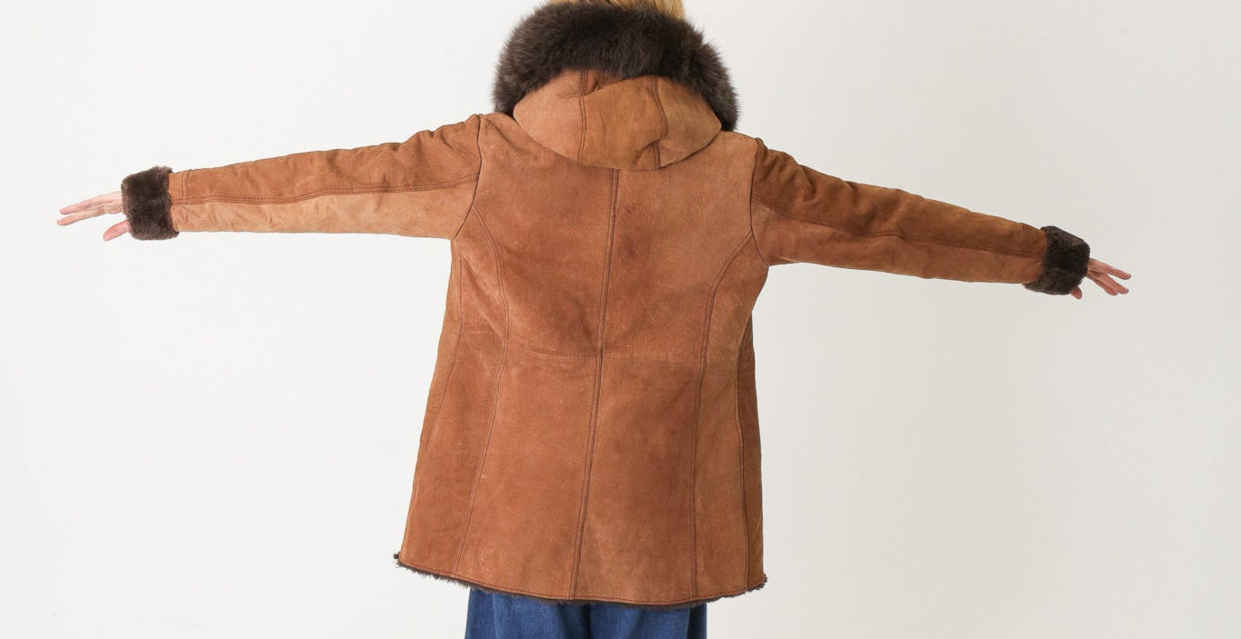 The Rowan - Shearling Coat