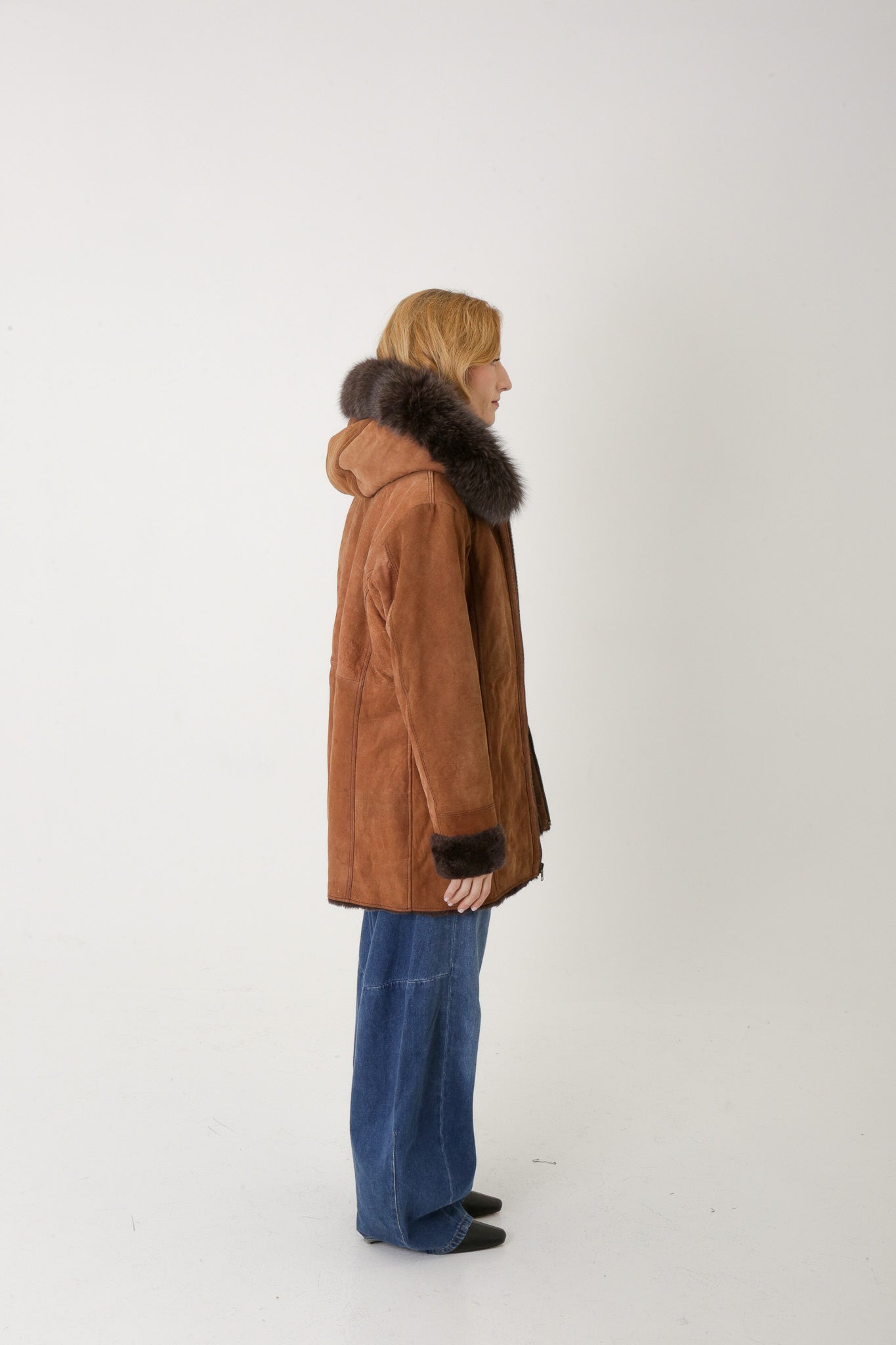 The Rowan - Shearling Coat
