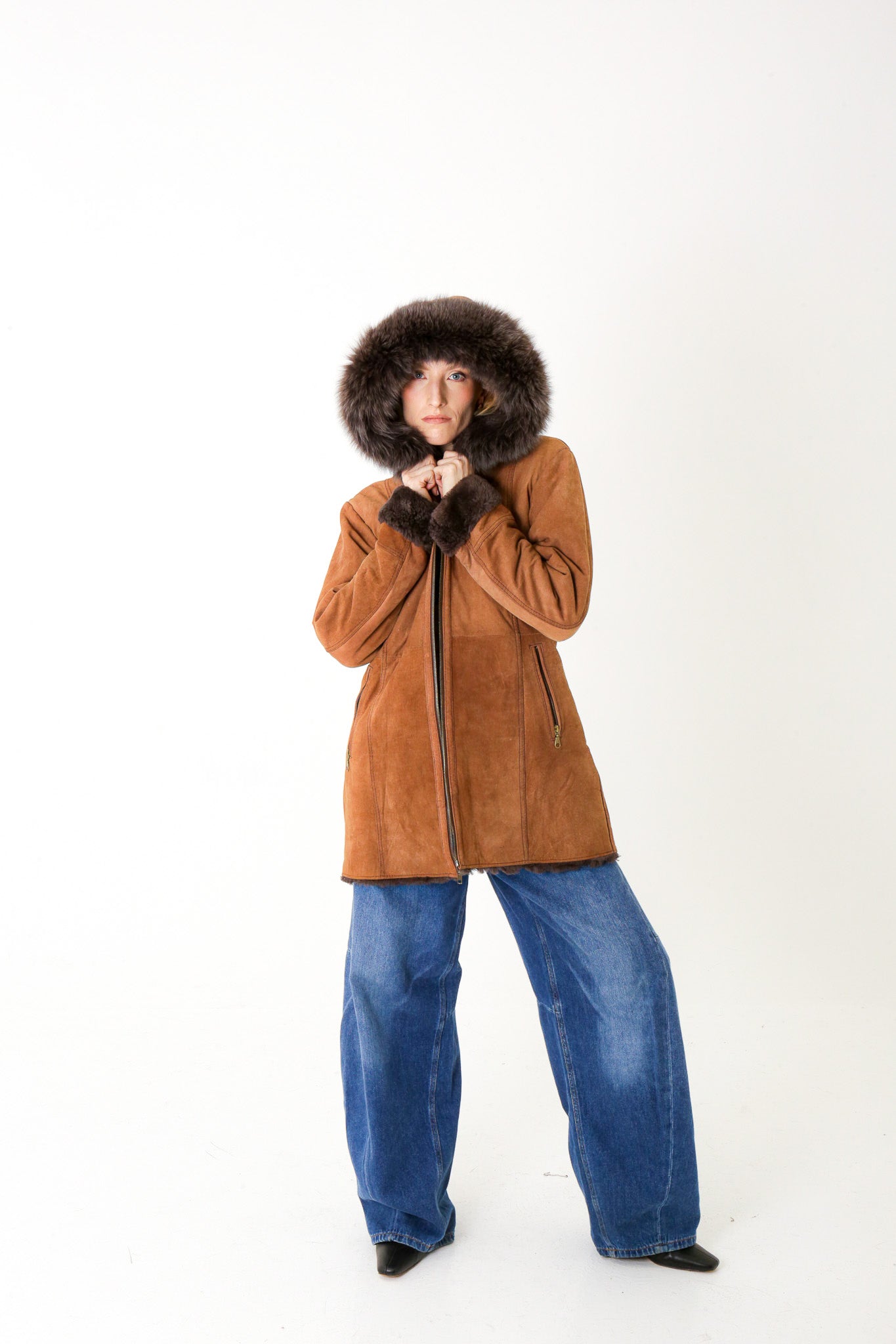The Rowan - Shearling Coat