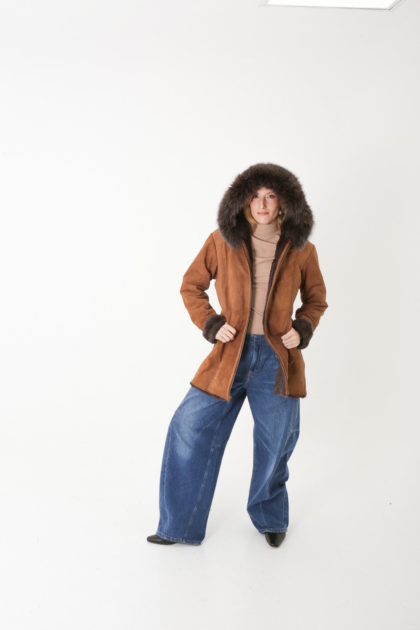 The Rowan - Shearling Coat