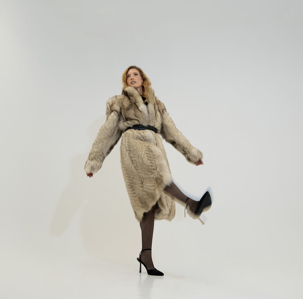 The Calderis -  fox Fur Coat