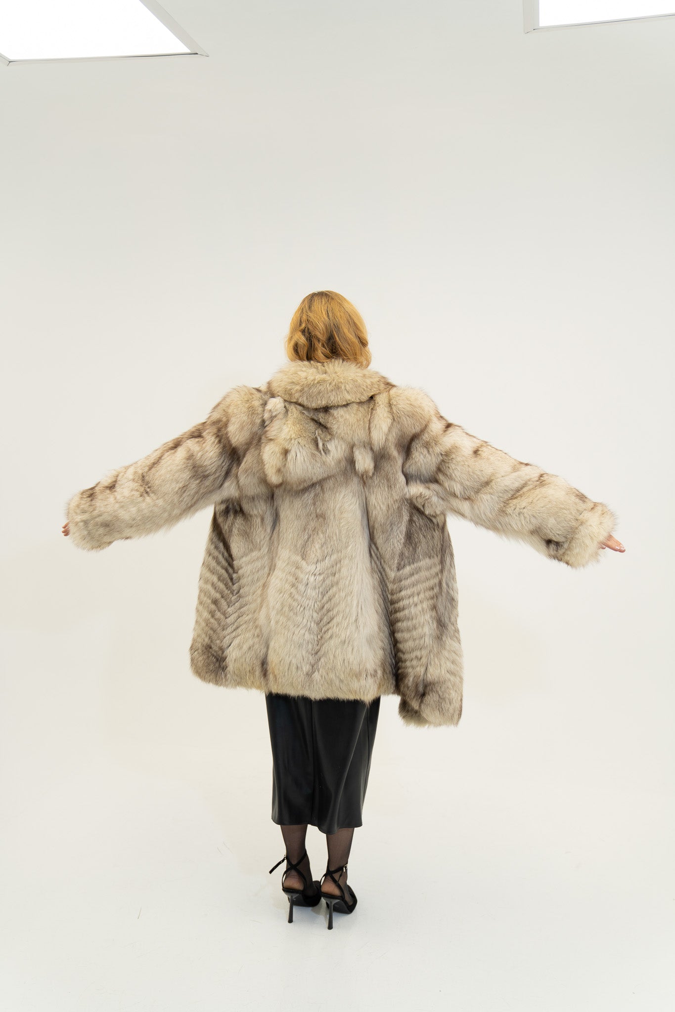 The Solenne - Fox Fur Coate