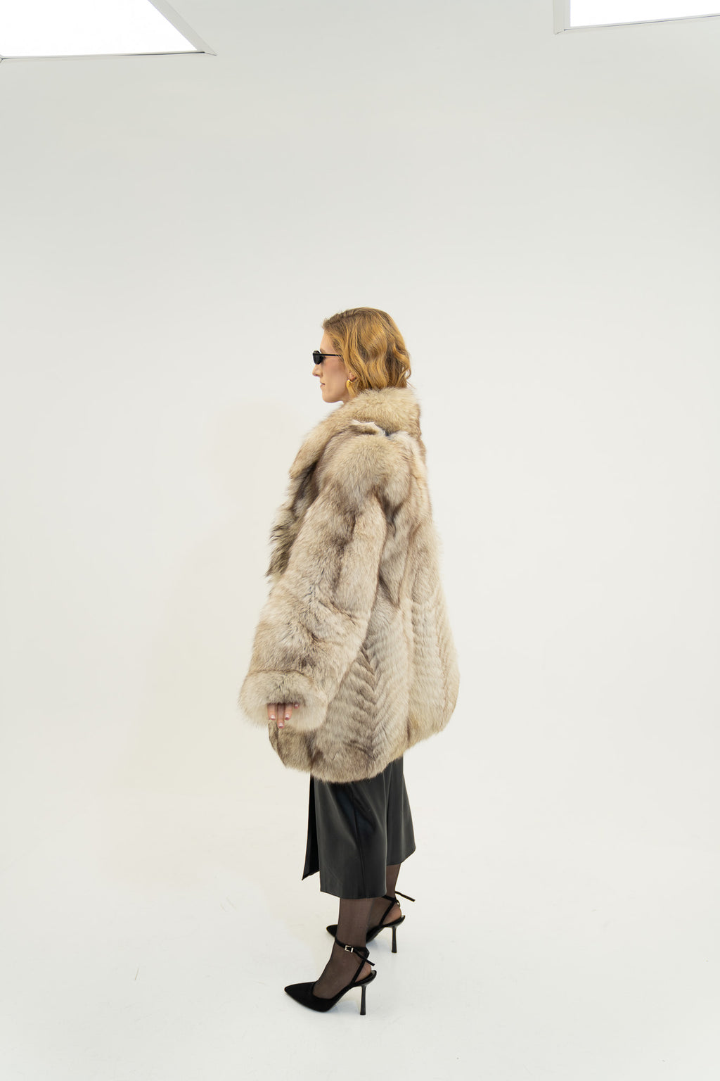 The Solenne - Fox Fur Coate