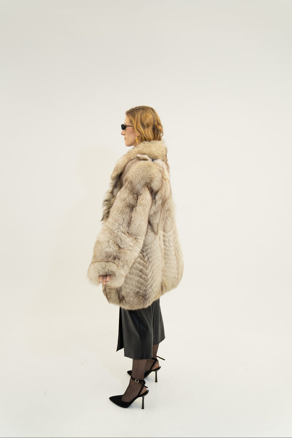 The Solenne - Fox Fur Coate